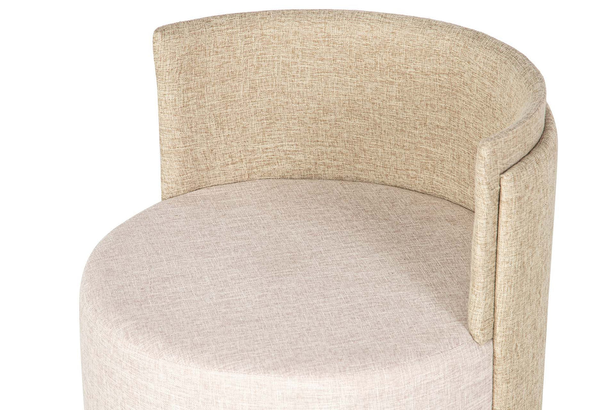 SET BUTACA Y PUFF POLIESTER 61x61x70 40x40x40 CM