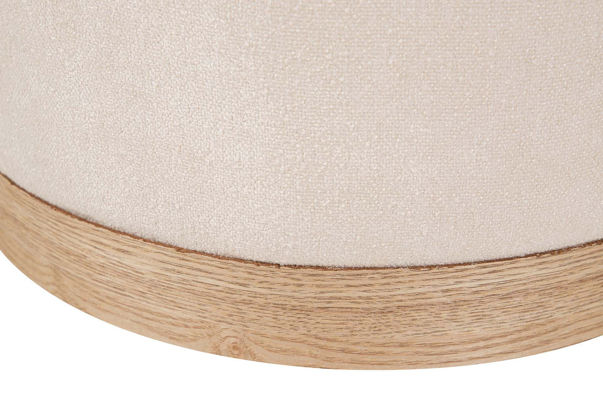 SET BUTACA Y PUFF VELVET 61x61x70 40x40x40 CM