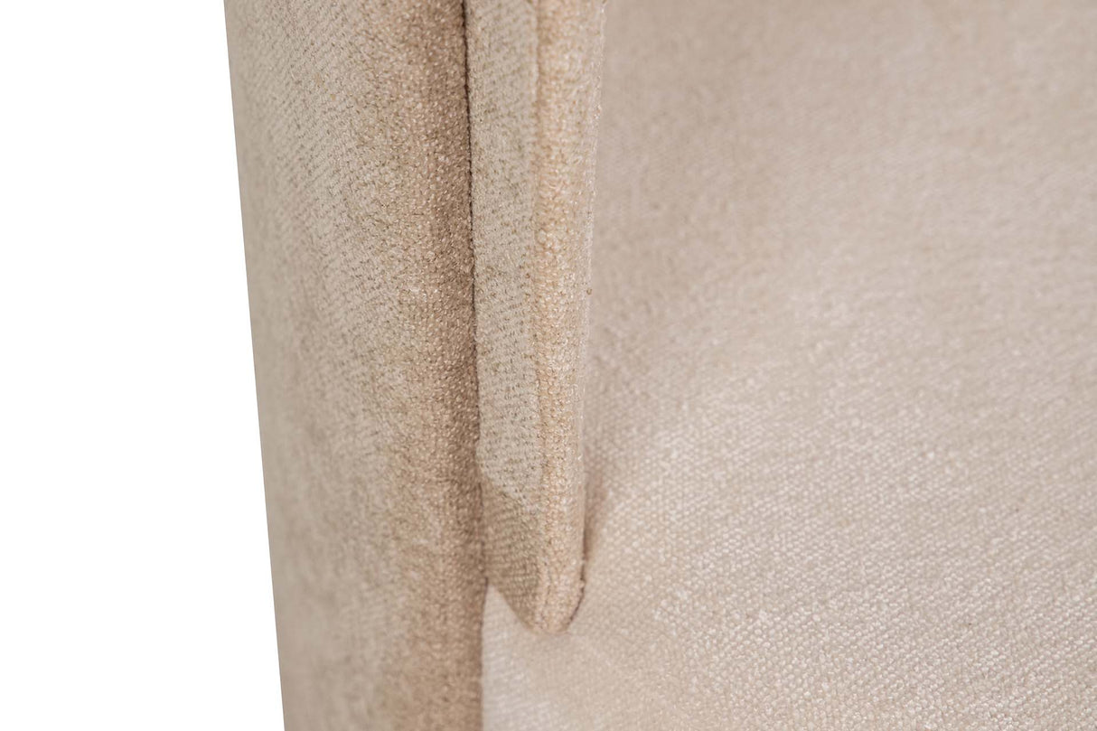 SET BUTACA Y PUFF VELVET 61x61x70 40x40x40 CM