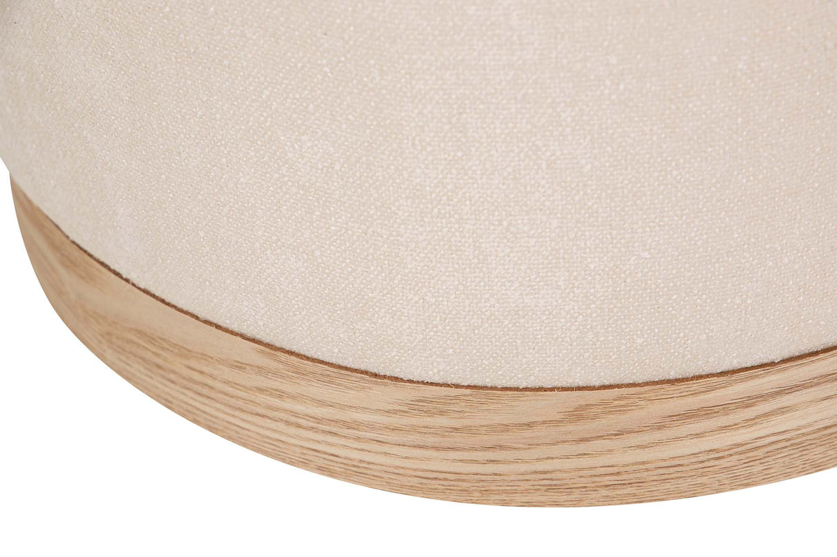 SET BUTACA Y PUFF VELVET 61x61x70 40x40x40 CM