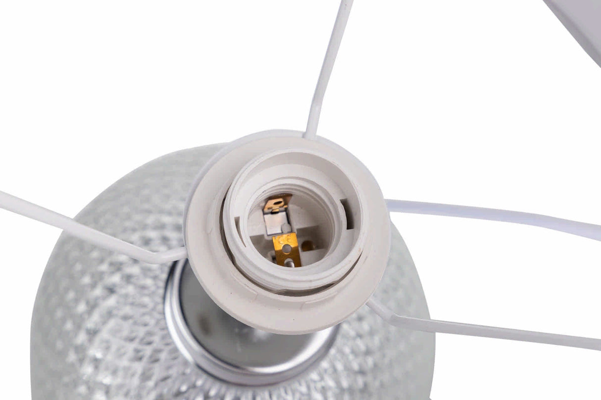 25x25x38 cm lâmpada de mesa