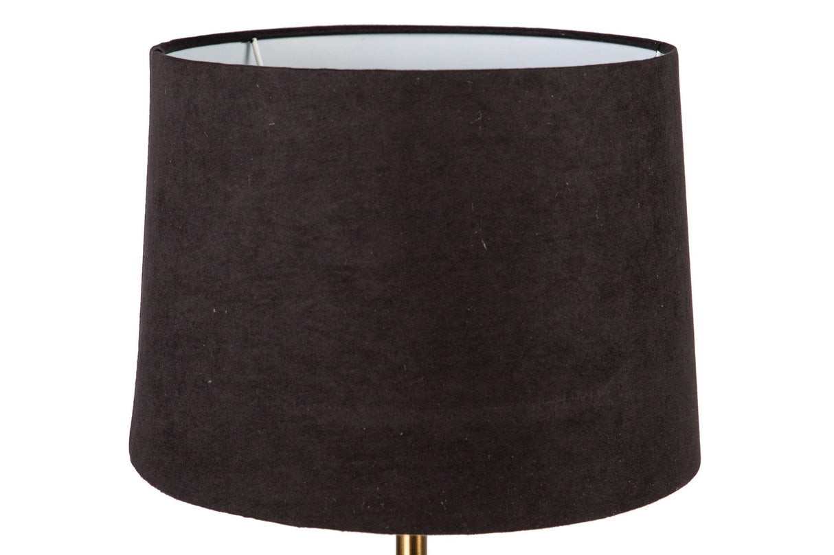 13x13x45 cm de lâmpada de mesa de metal