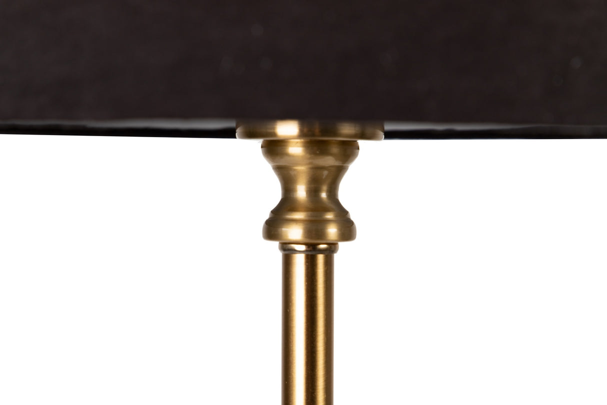 13x13x45 cm de lâmpada de mesa de metal