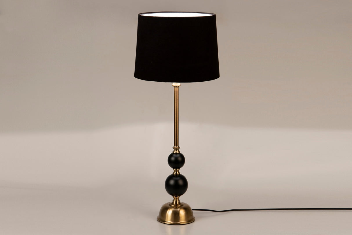 13x13x45 cm de lâmpada de mesa de metal