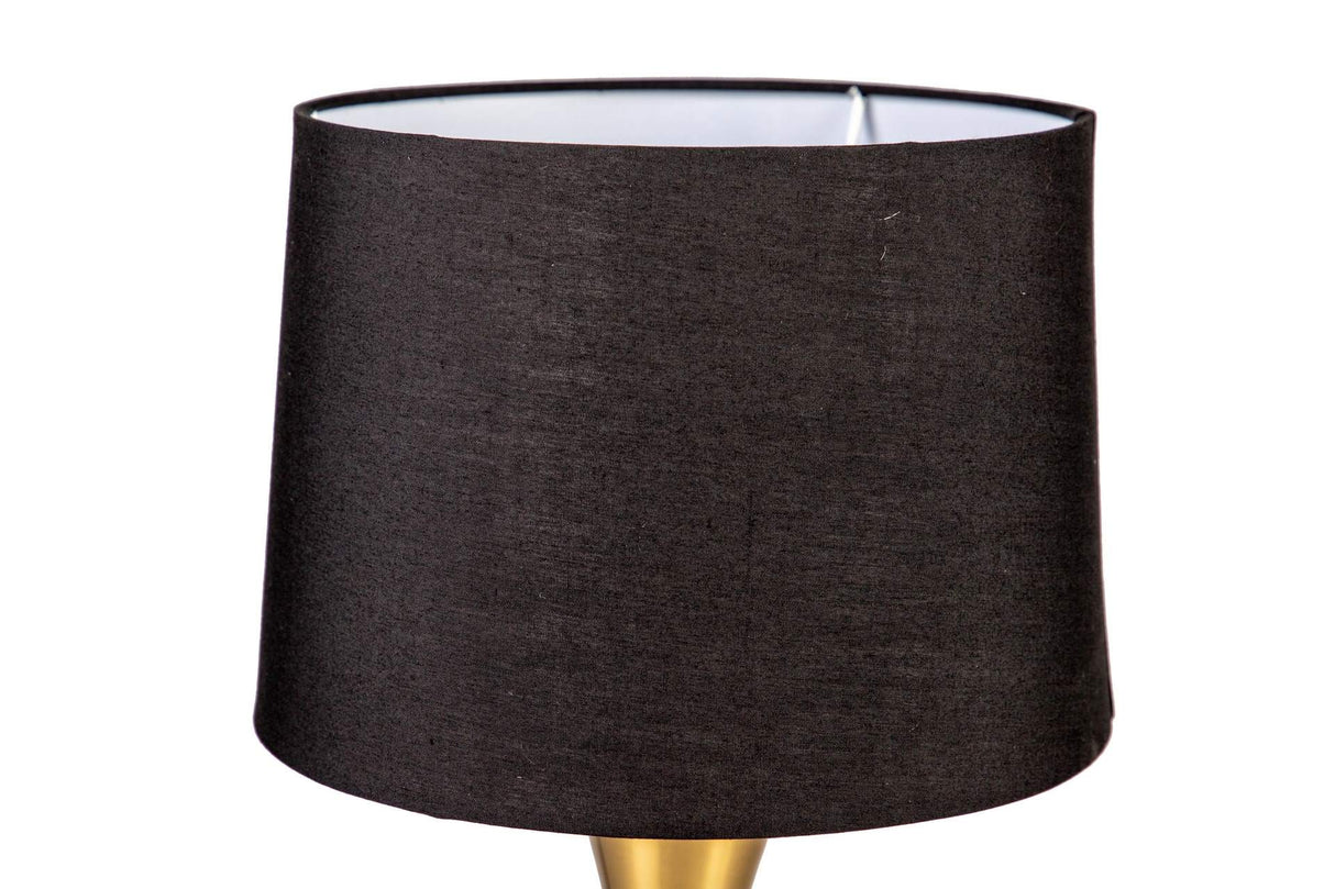 25x25x45 cm de lâmpada de mesa de metal