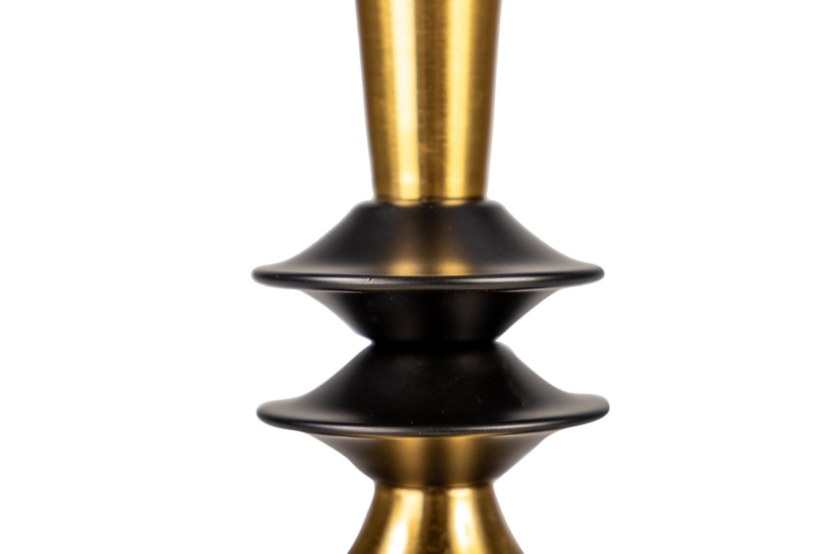 25x25x45 cm de lâmpada de mesa de metal