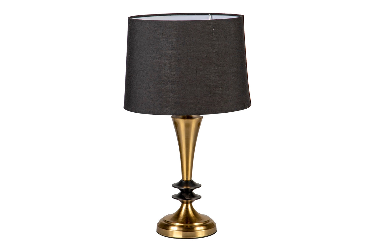 25x25x45 cm de lâmpada de mesa de metal