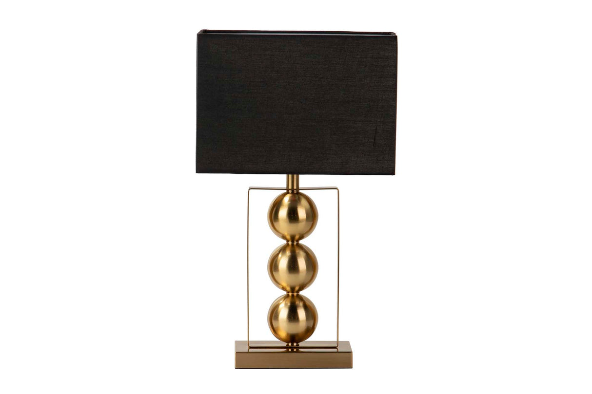 Lâmpada de reunião de metal de ouro 30x30x54 cm