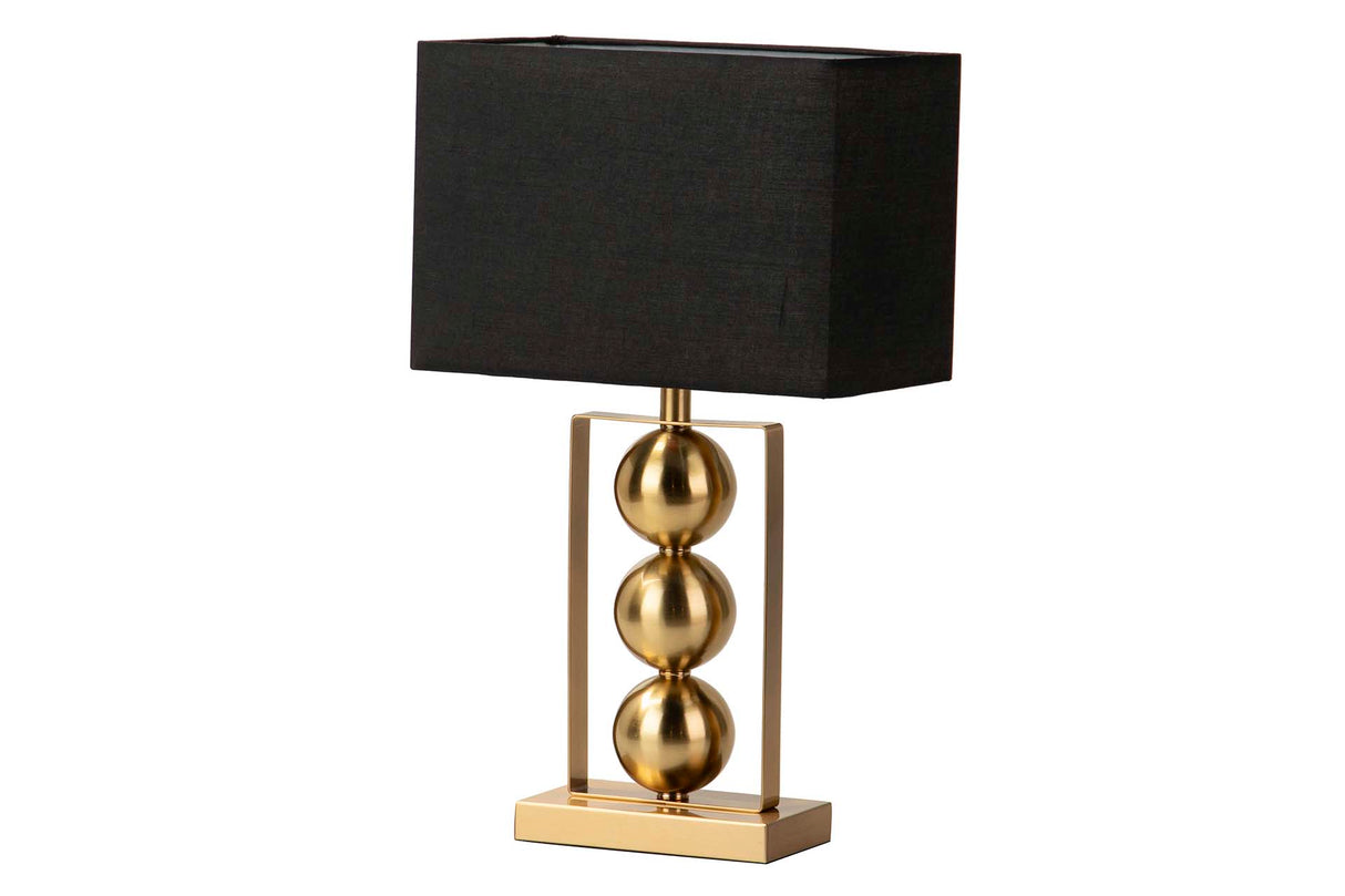 Lâmpada de reunião de metal de ouro 30x30x54 cm