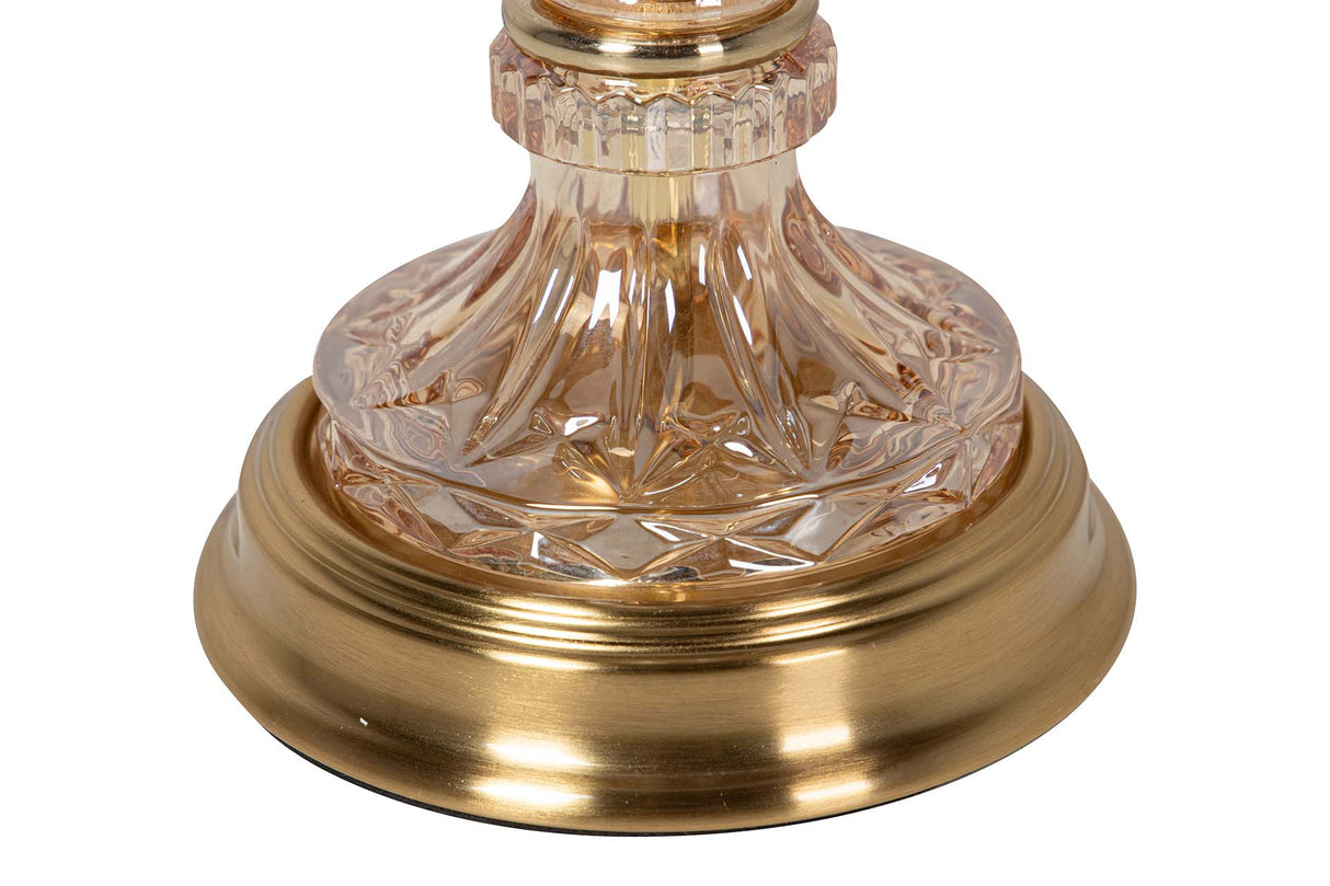 Kristallmetallrock 31x31x52 cm