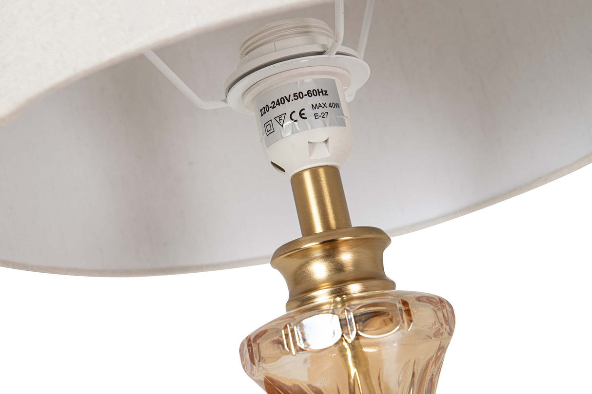 Kristallmetallrock 31x31x52 cm