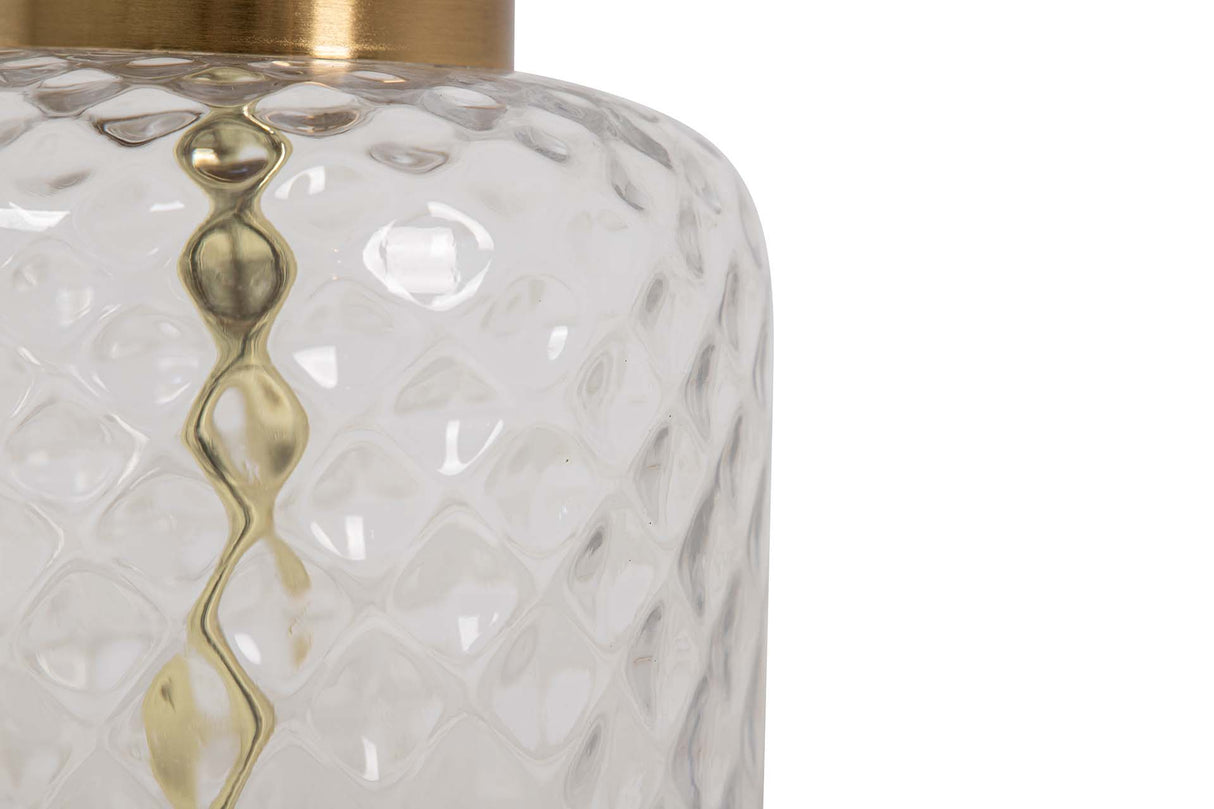 Kristallmetallrock 33x33x57 cm