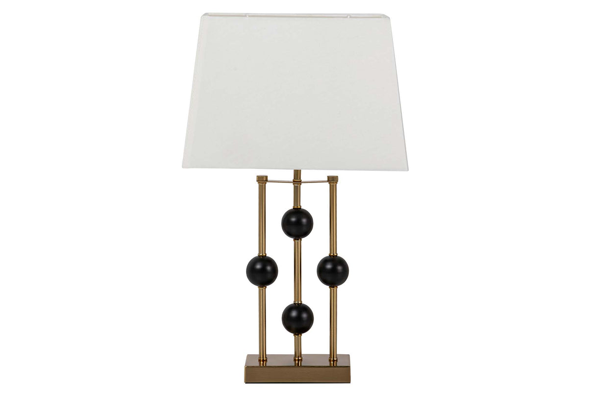 Metalltischlampe 28x22x55 cm