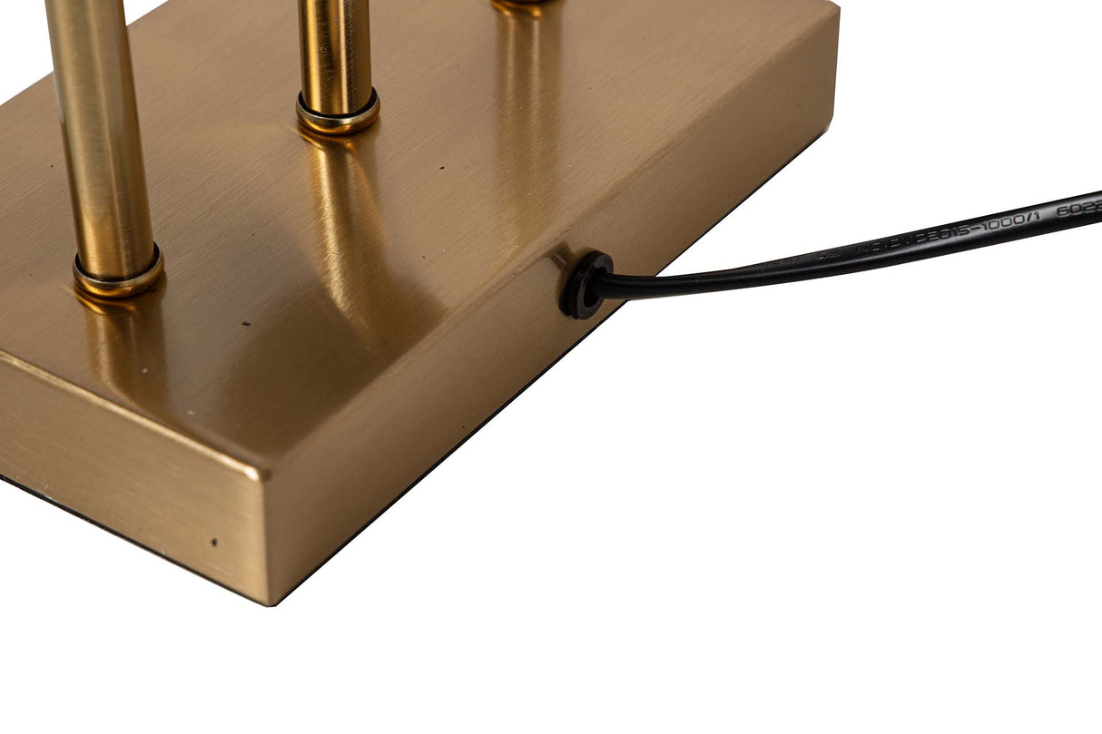 Metalltischlampe 28x22x55 cm