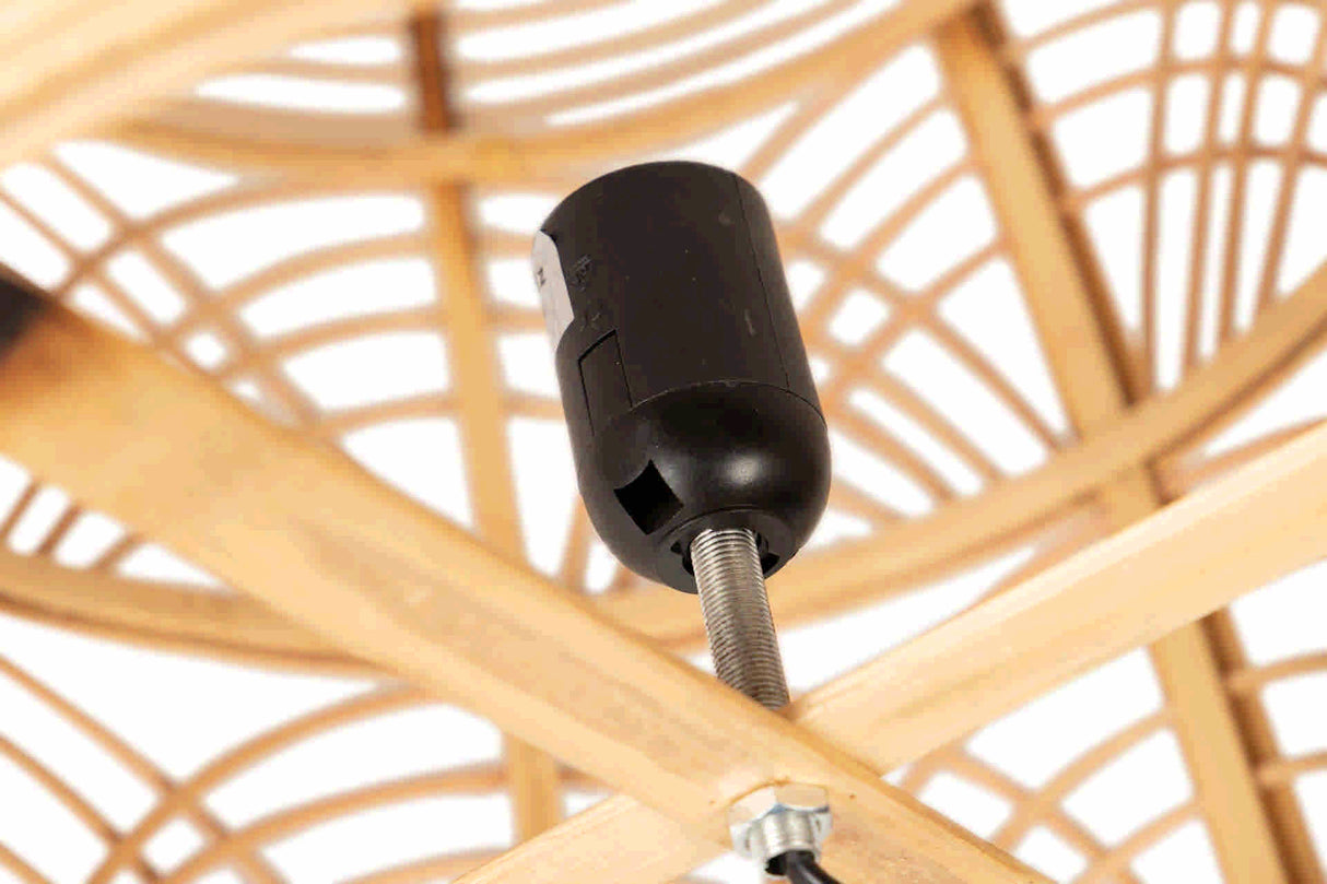 Natural Bambu Sansar Lampe 37x37x52 cm