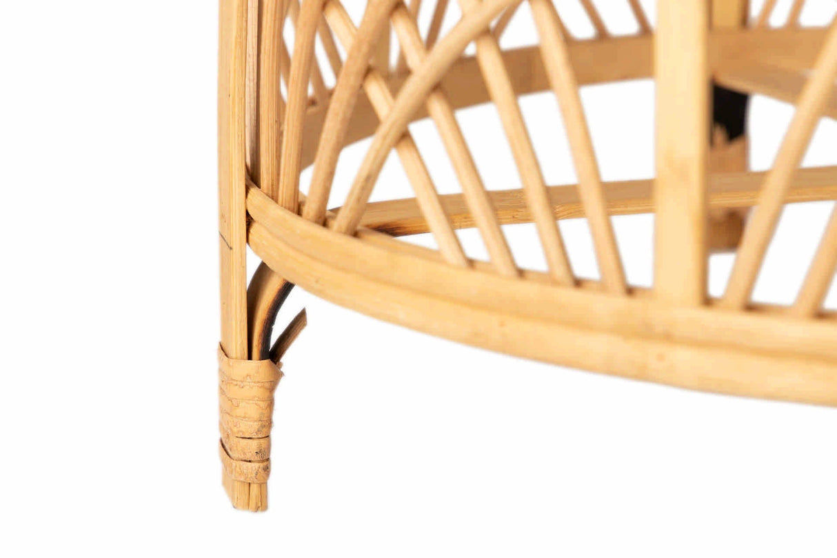 Natural Bambu Sansar Lampe 37x37x52 cm