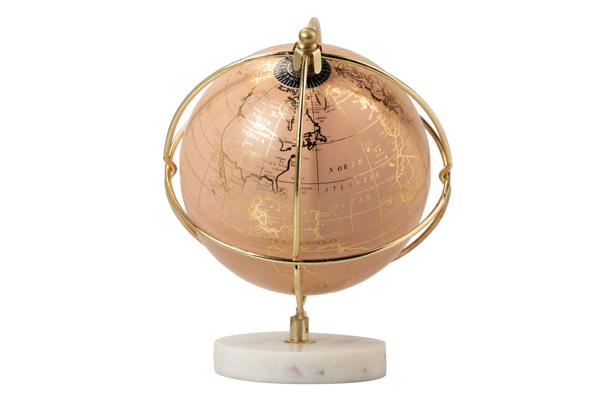 Decoração do World Ball 15x15x20 cm