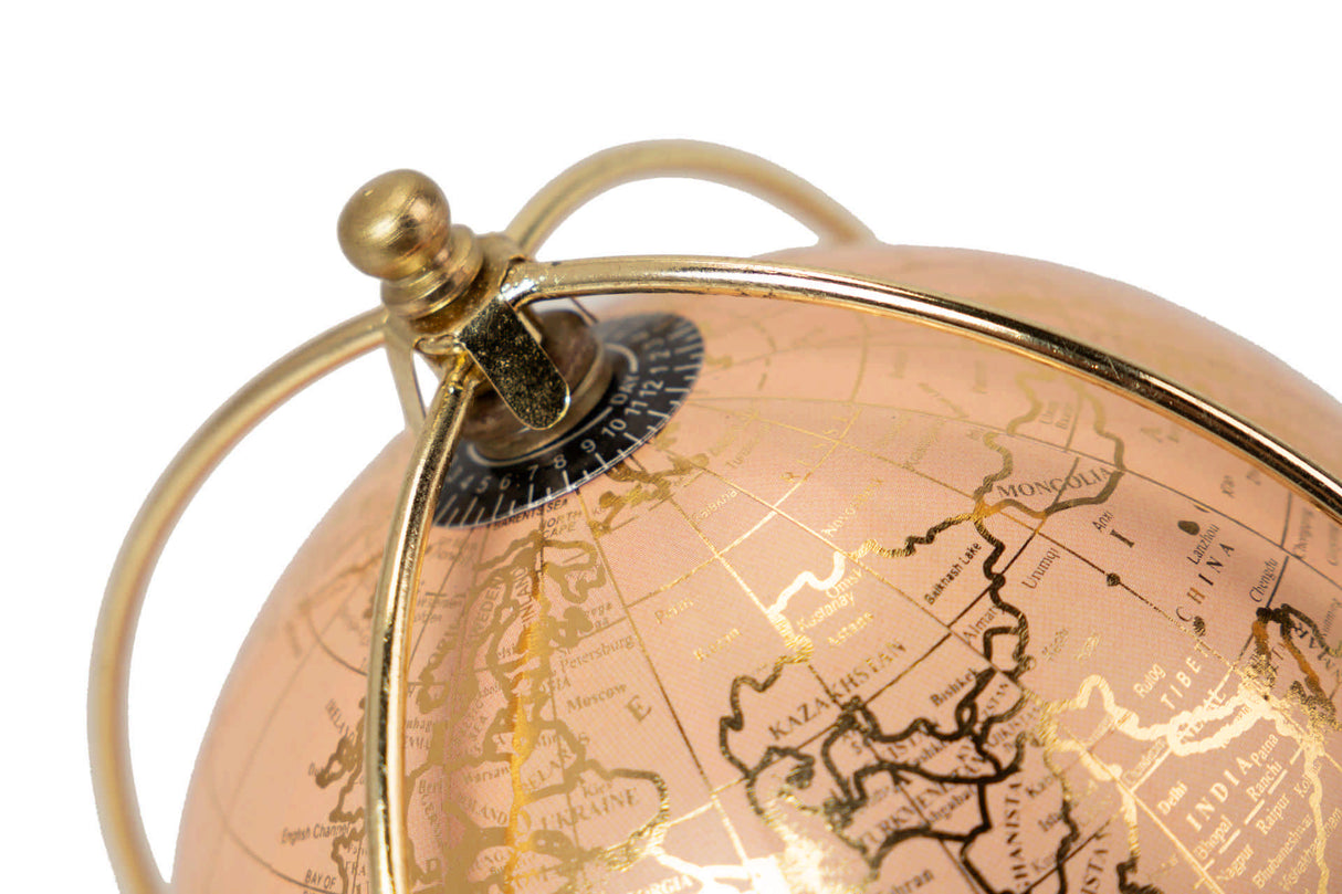 Decoração do World Ball 15x15x20 cm