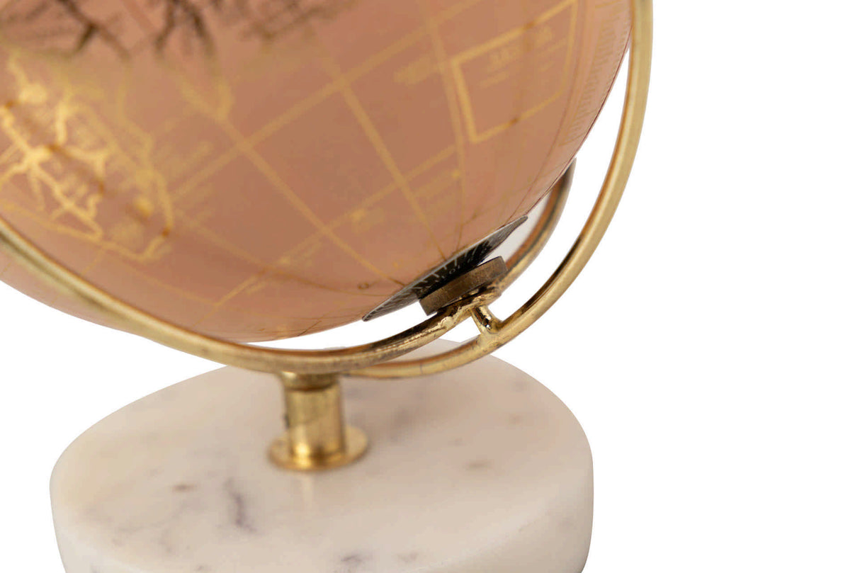 Decoração do World Ball 15x15x20 cm