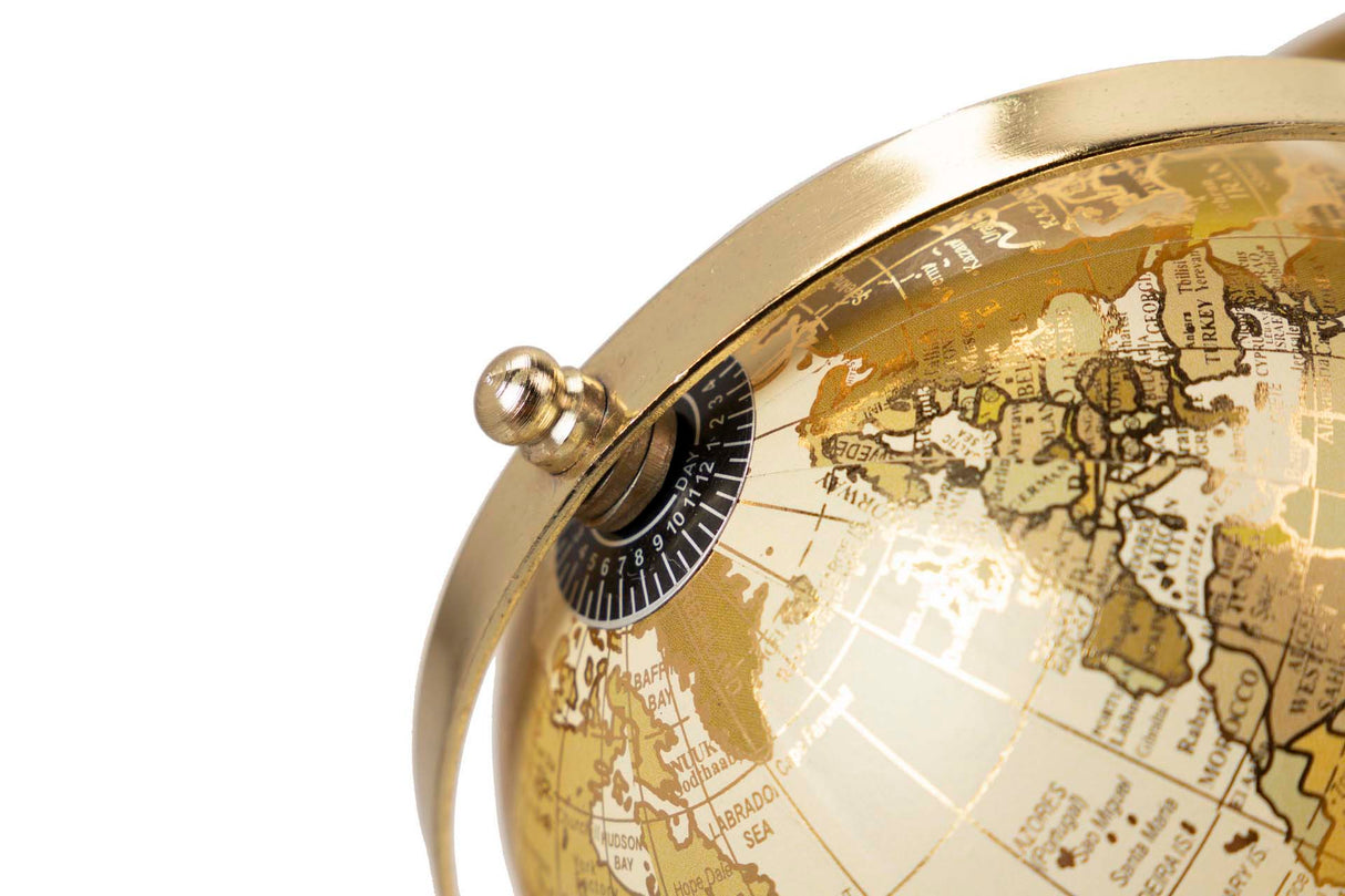 Decoração mundial de bola 13x13x33 cm