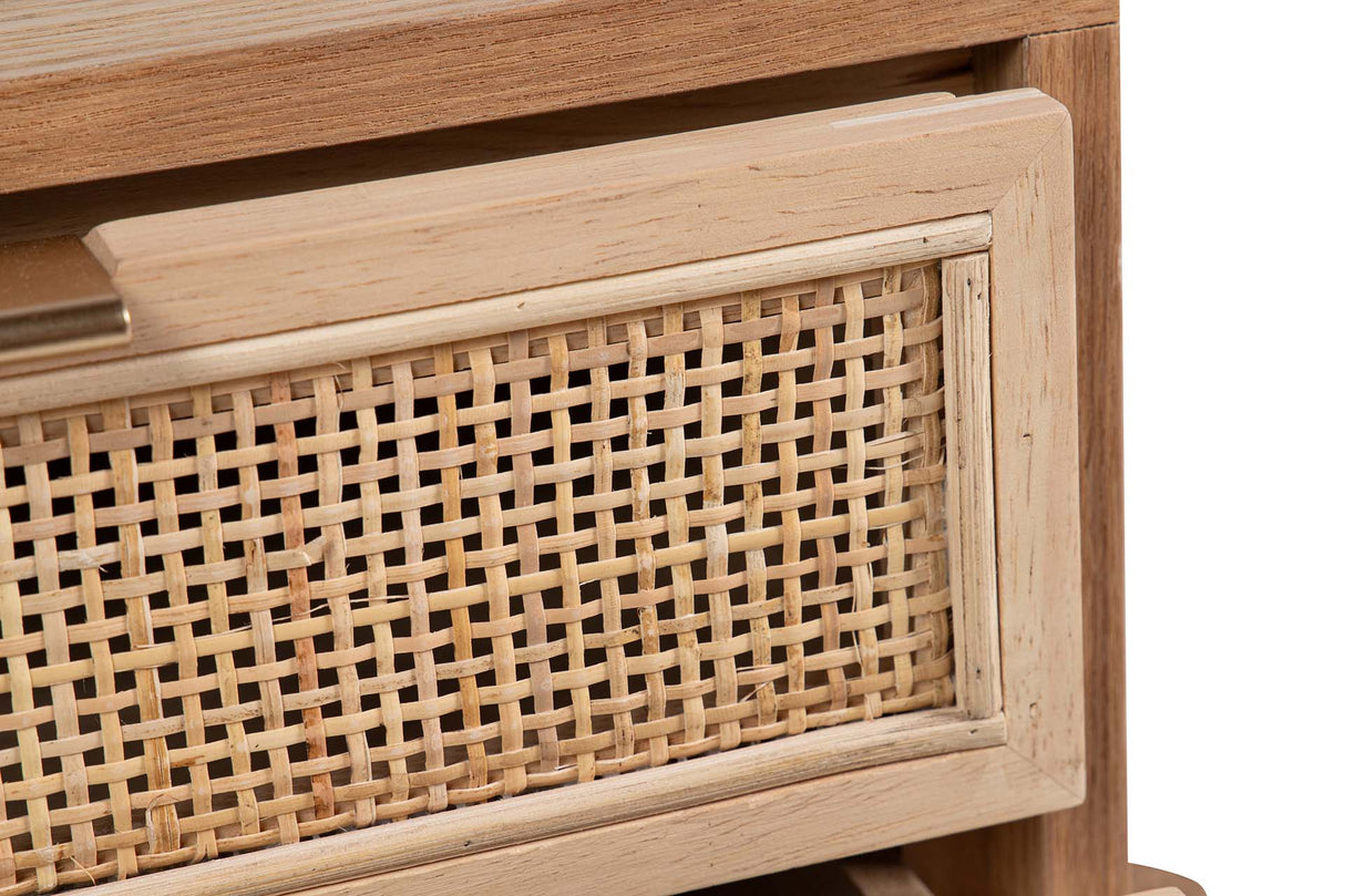 MESA CENTRO MDF MARRON 110x56x45 CM