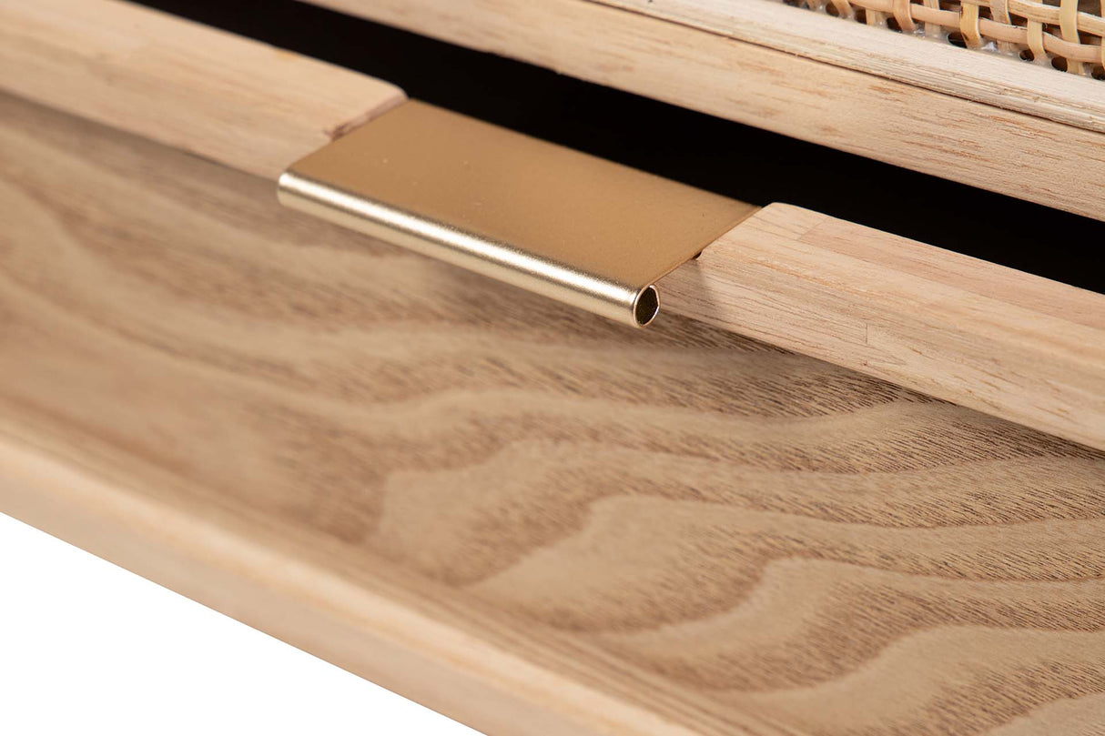 MESA CENTRO MDF MARRON 110x56x45 CM