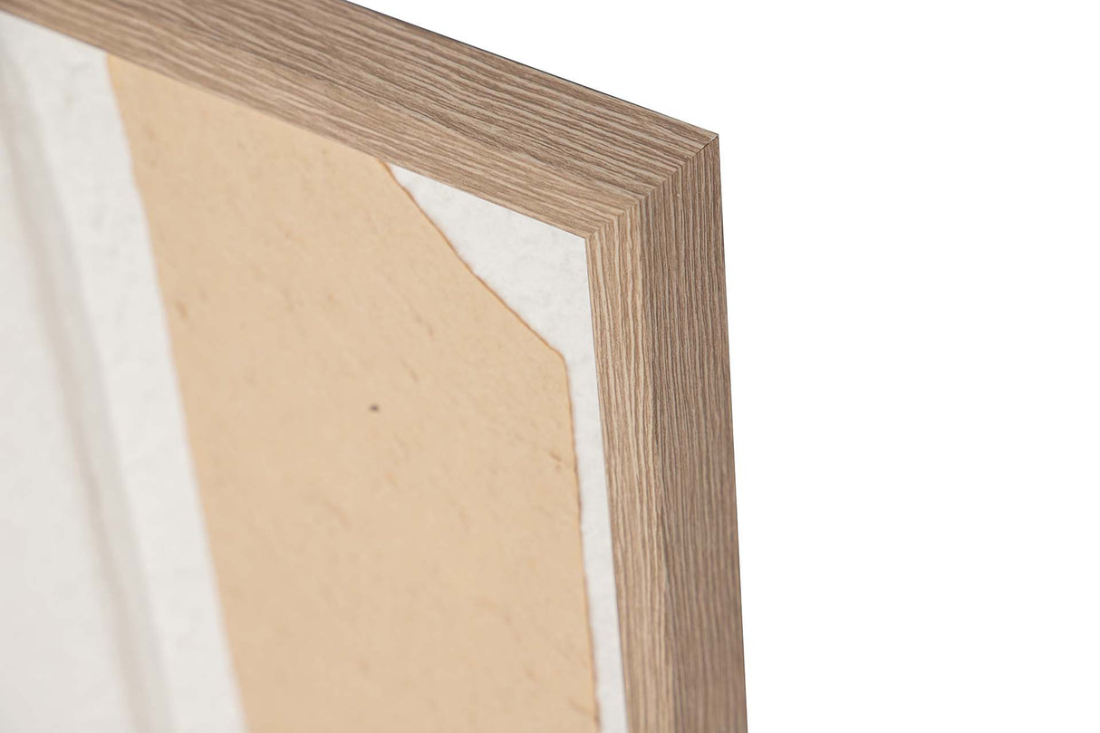 SET 2 CUADROS PAPEL ARROZ CON RELIEVE 60x3x60 CM