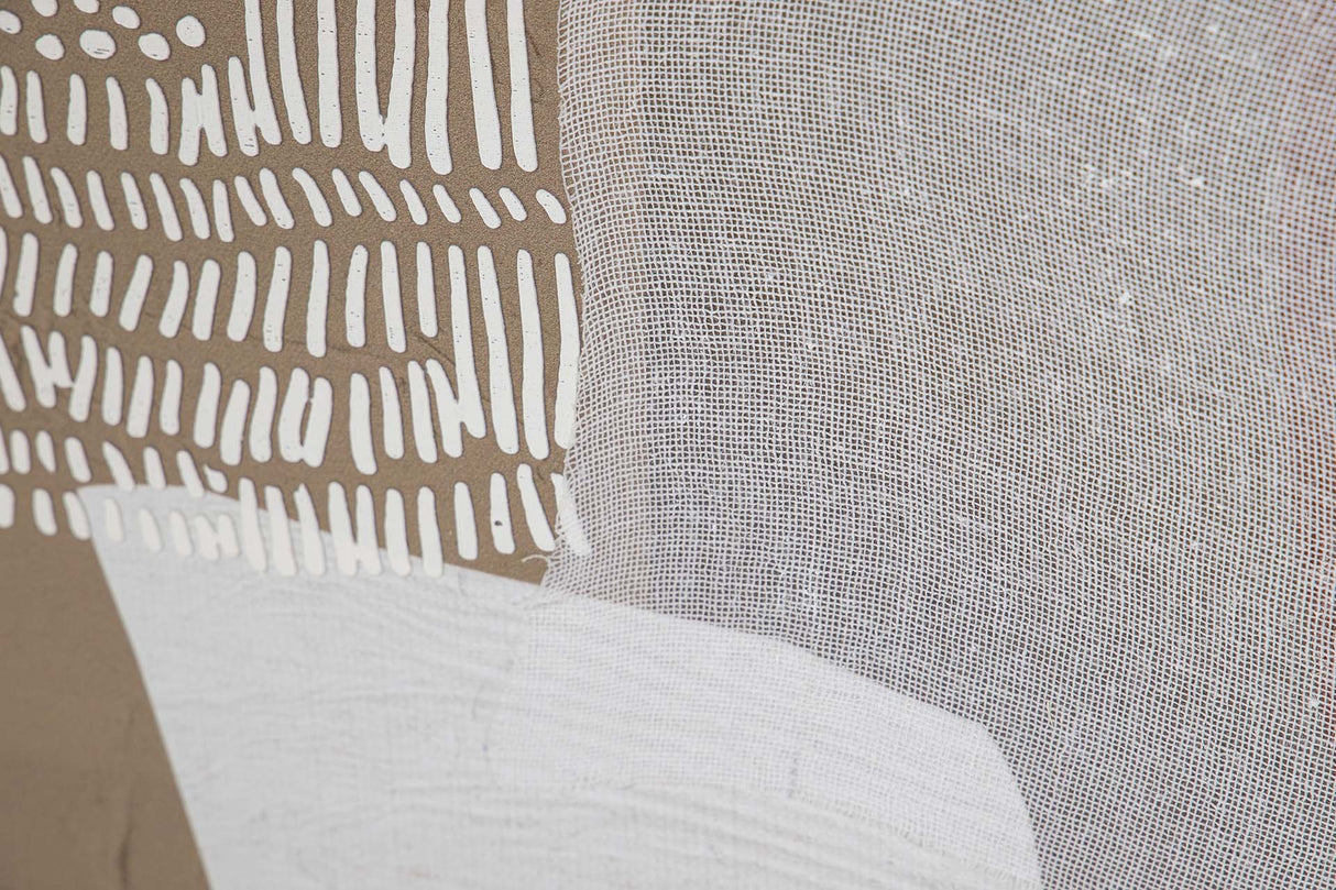 SET 2 CUADROS 50% PINTADO A MANO 60x3x80 CM