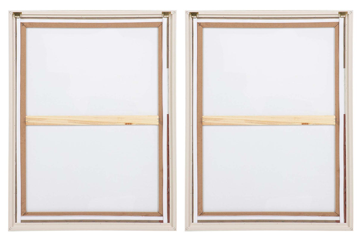 SET 2 CUADROS 50% PINTADO A MANO 60x3x80 CM