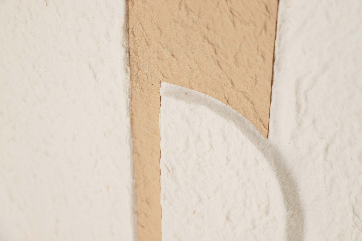 SET 2 CUADROS PAPEL ARROZ CON RELIEVE 50x3x70 CM