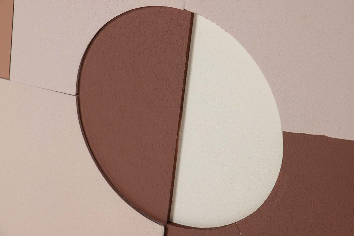 CUADRO ABSTRACTO CON RELIEVE 80x4x120 CM