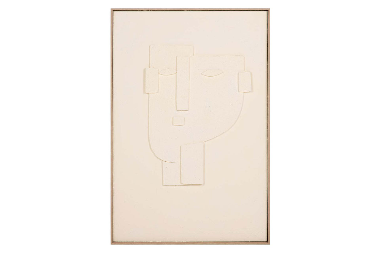 CUADRO ABSTRACTO CON RELIEVE 80x4x120 CM