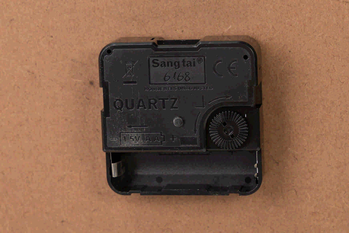 RELOJ PARED METAL CRISTAL 50x6x50 CM