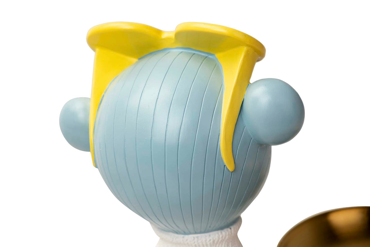 Büsten -Affenharz Tablett 23x11x28 cm