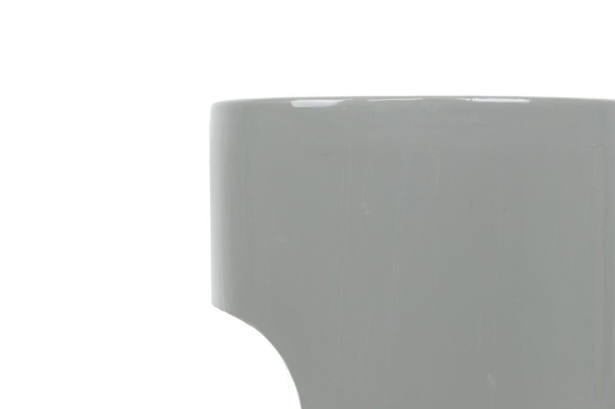 Tabouret en métal vert 30x30x40 cm