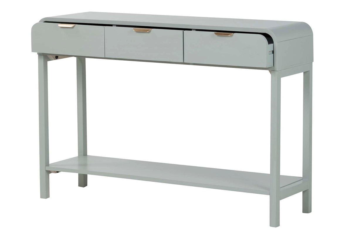 Console MDF Golden Green Pino 110x32x75 cm