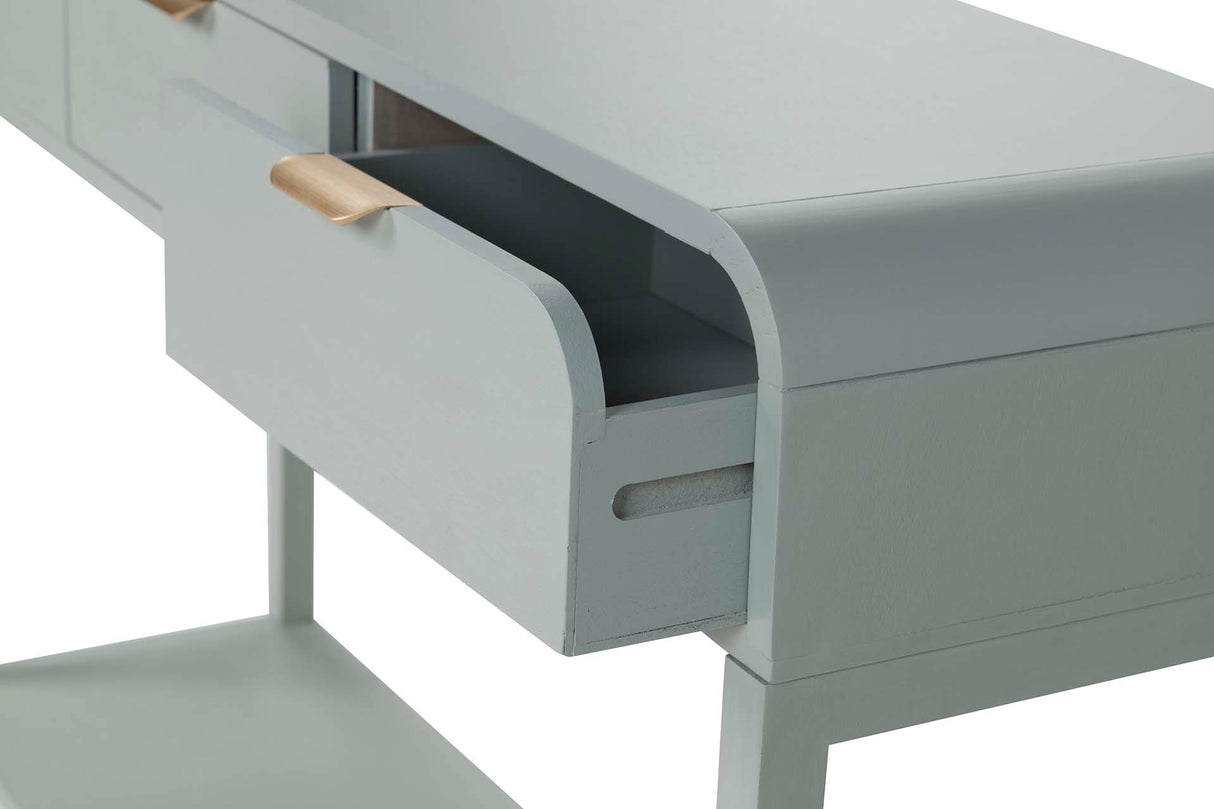 Console MDF Golden Green Pino 110x32x75 cm