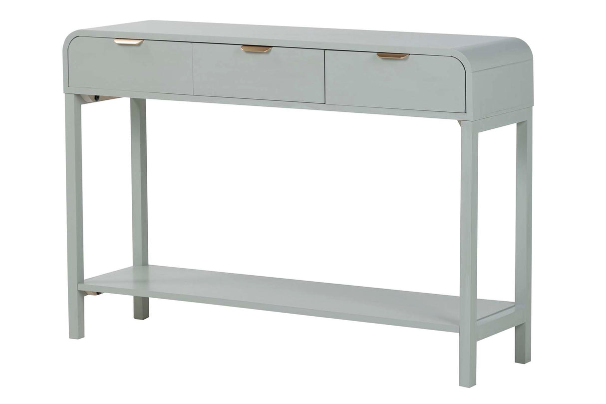 Console MDF Golden Green Pino 110x32x75 cm