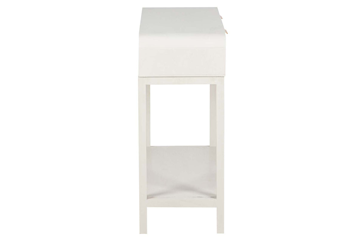 Console MDF Pino White Golden 90x32x75 cm