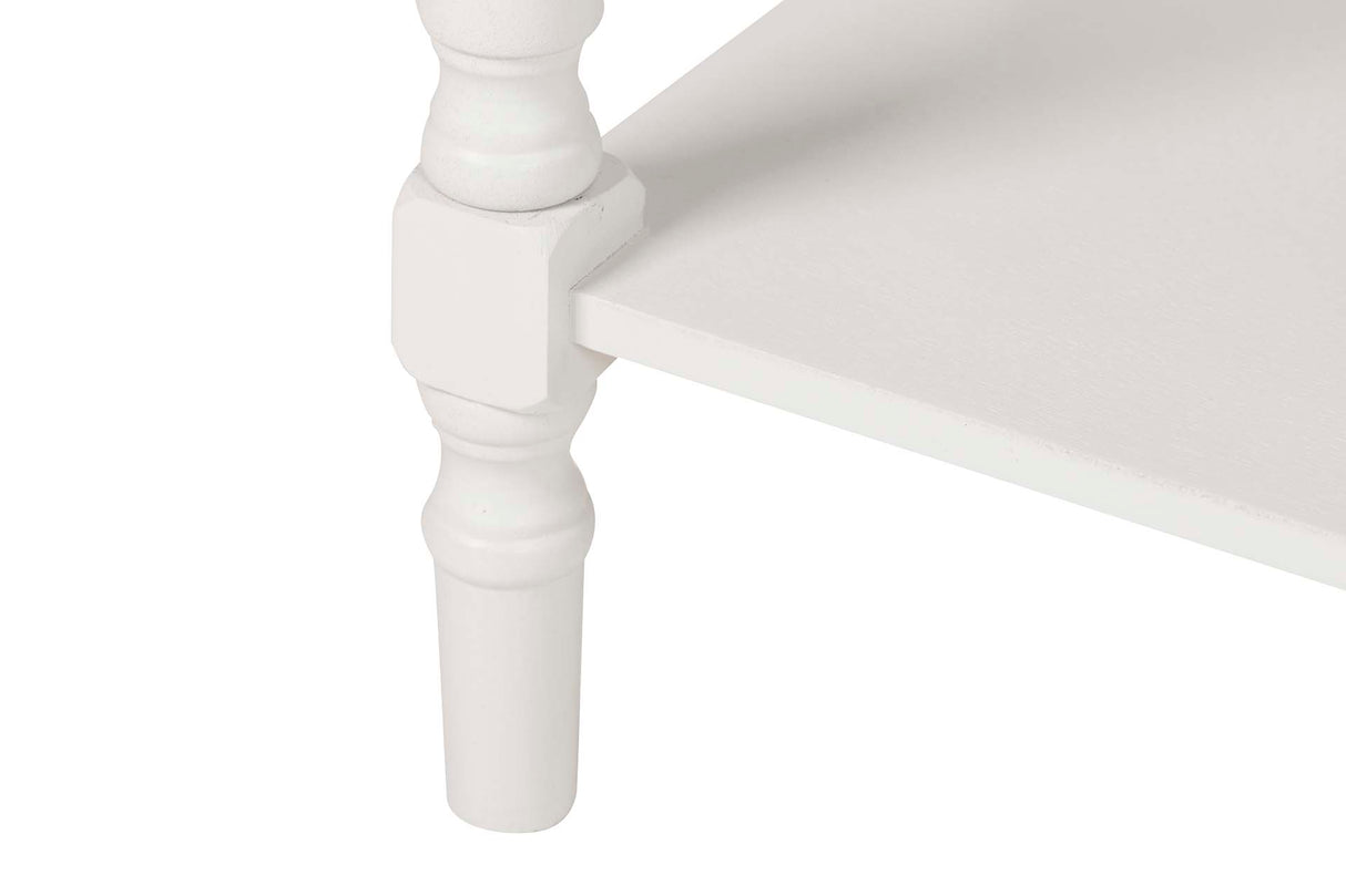 Console White MDF Pino 90x30x75 cm