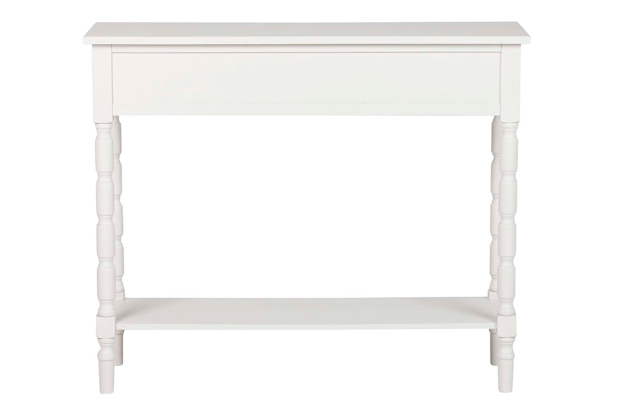 Console White MDF Pino 90x30x75 cm