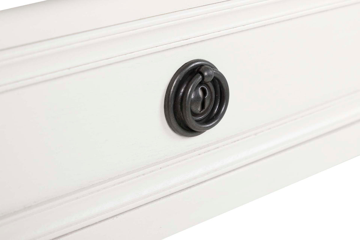 Console White MDF Pino 90x30x75 cm