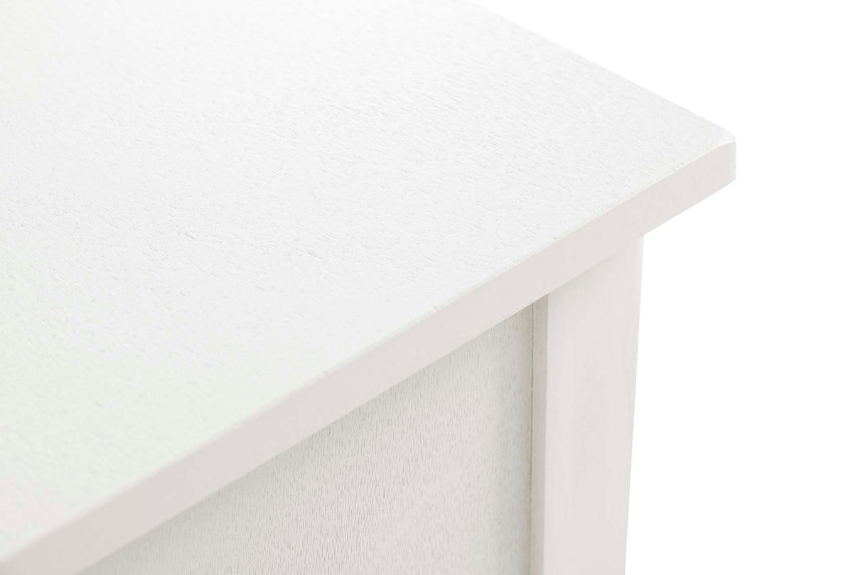 MDF Pino White Console 110x30x75 cm