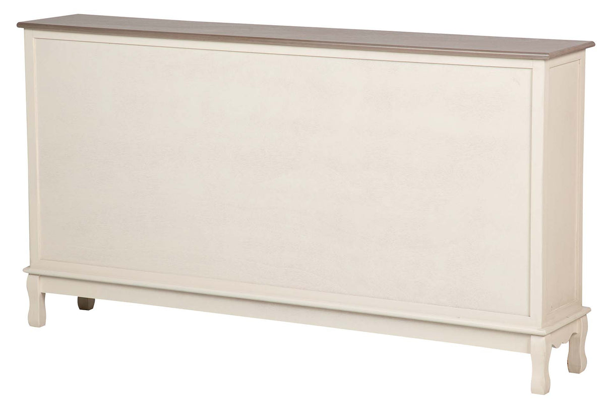 APARADOR PINO MDF BEIGE 150x28x81 CM