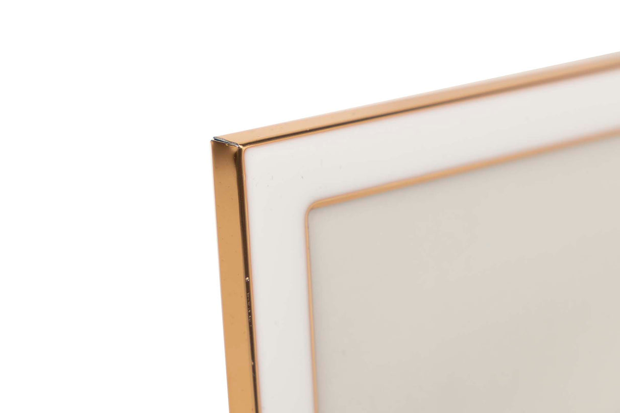 PORTAFOTOS METAL BLANCO 15x20 CM