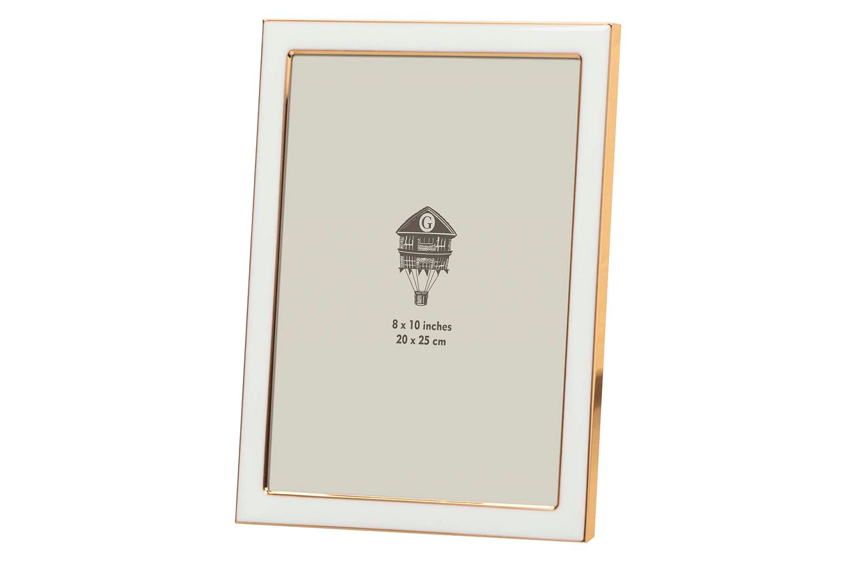 PORTAFOTOS METAL BLANCO 20x25 CM