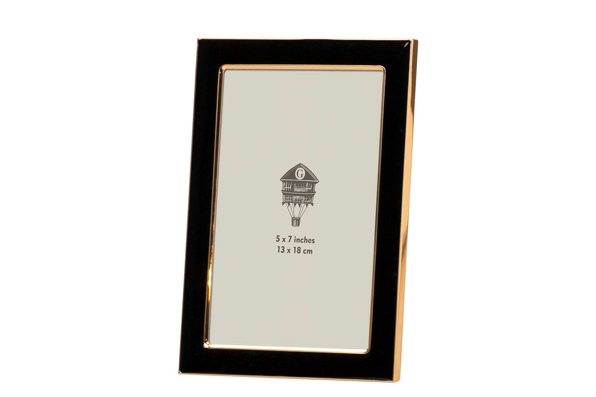 PORTAFOTOS METAL NEGRO 13x18 CM