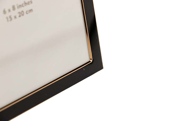 PORTAFOTOS METAL NEGRO 15x20 CM