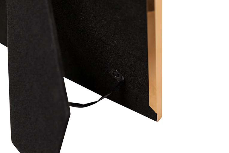 PORTAFOTOS METAL NEGRO 15x20 CM