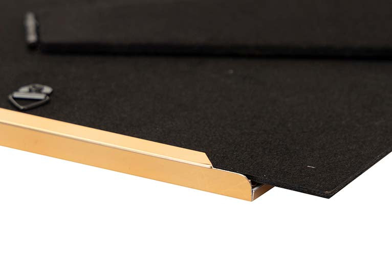 PORTAFOTOS METAL NEGRO 15x20 CM